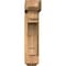 Ekena Millwork Merced Craftsman Smooth Bracket w/ Offset Brace, Western Red Cedar, 5 1/2"W x 20"D x 24"H BKT0604X20X24MRC04SWR - alternate 4